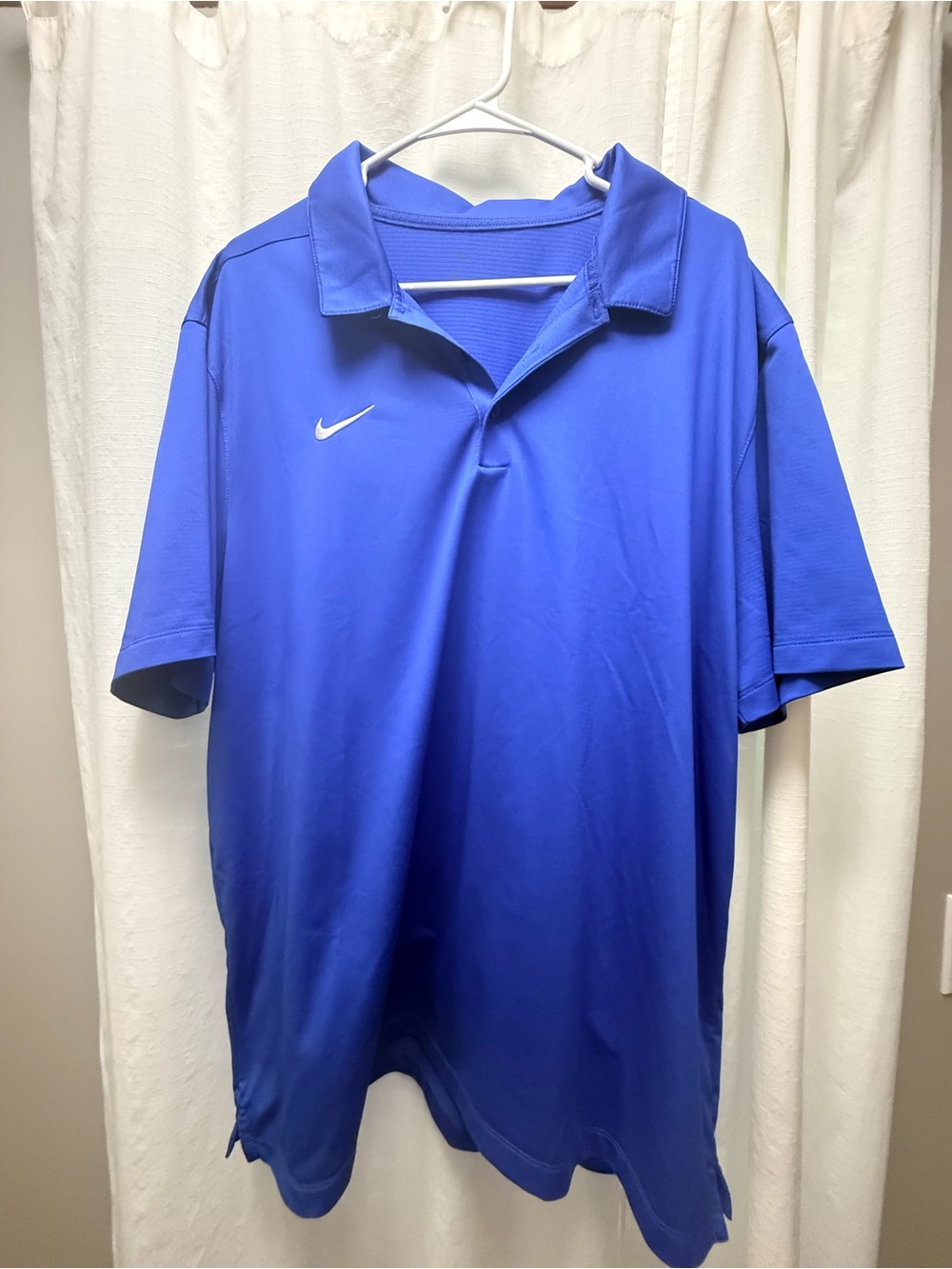 Nike Men's Bright Blue Dri-FIT Polo